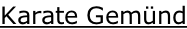 Karate Gemünd